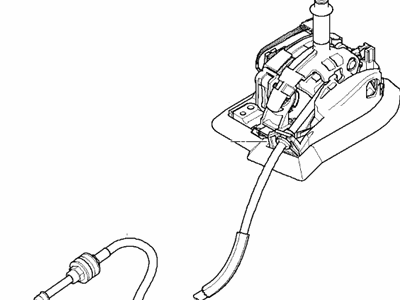 BMW 25-16-7-515-432 Automatic Transmission Gear Shift