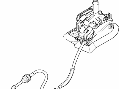 BMW 25-16-7-515-431 Transmission Gearshift Lever
