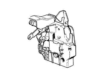 BMW 51-22-1-906-572 Rear Right Door Lock