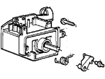 BMW 64-11-1-384-296 Switch Blower