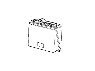 BMW 34-52-1-162-504 Abs Control Unit