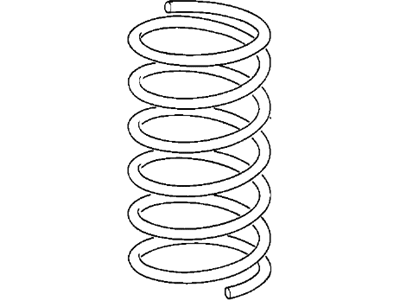 BMW 31-33-1-125-726 Coil Spring