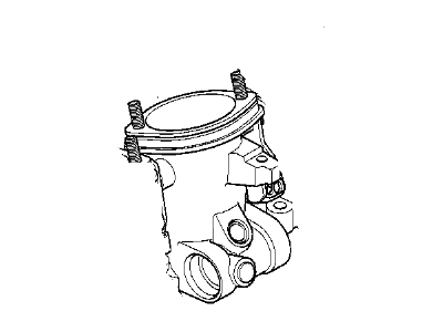 BMW 13-54-1-407-167 Throttle Body