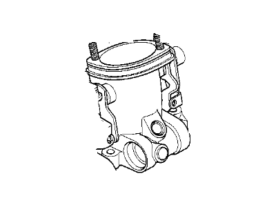 BMW 13-54-1-407-166 Throttle Body