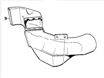 BMW 12-31-1-716-005 Suction Tube