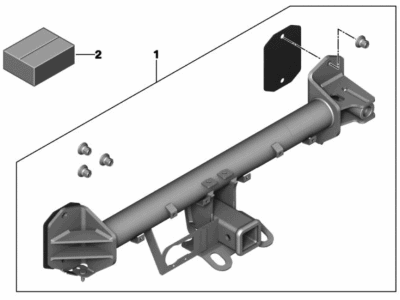 BMW 63-11-5-A05-6D0 CONTROL UNIT FOR TRAILER HIT
