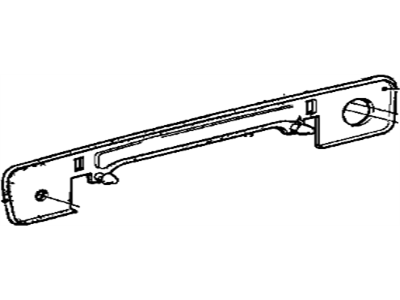 BMW 51-21-1-847-591 Handle Padding Left