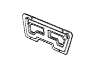 BMW 51-18-1-908-062 Registration Plate Mounting