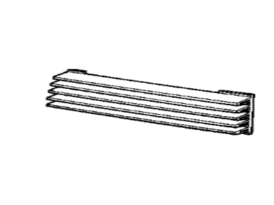 BMW 51-13-1-940-907 Grille, Air Inlet Left