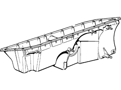 BMW 11-13-1-706-697 Oil Pan