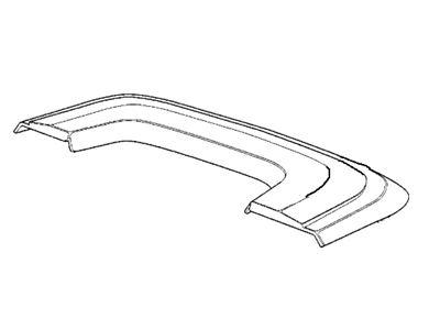 BMW 41-63-8-168-164 Folding Top Compartment Lid