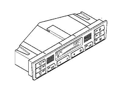 BMW 64-11-6-941-733 Automatic Air Conditioning Control