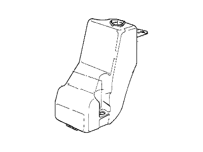 BMW 61-67-8-359-046 Washer Fluid Reservoir