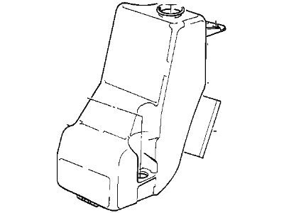 BMW 61-67-1-384-263 Headlight Washer Reservoir