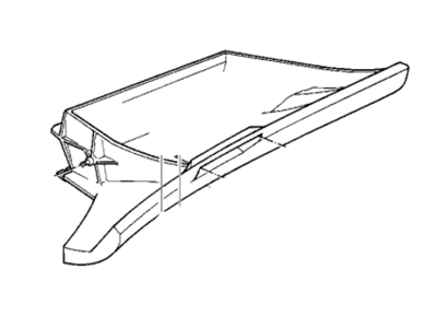 BMW 51-16-8-107-980 Glove Box Vinyl