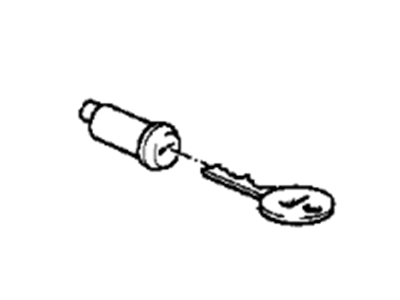 BMW 51-16-8-156-260 Lock (With Key Code)
