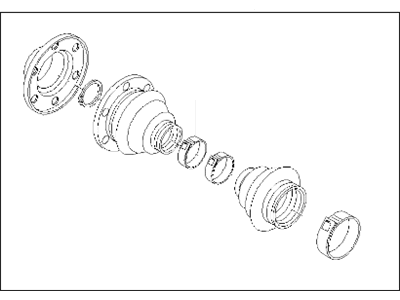 BMW 33-21-7-547-080 Repair Kit Bellows, Exterior