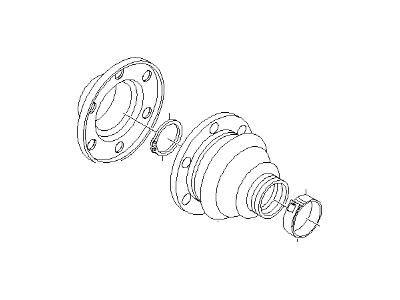 BMW 33-21-9-067-817 Repair Kit Bellows, Exterior