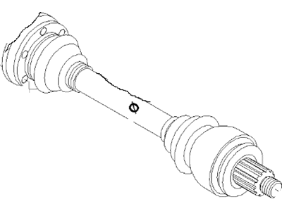 BMW 33-21-7-510-622 Cv Axle Shaft Right