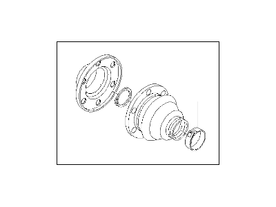 BMW 33-21-7-502-834 Repair Kit Bellows, Interior