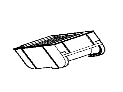 BMW 51-16-8-159-698 Center Console Storing Partition, Centre