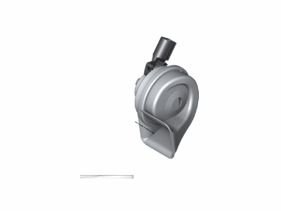 BMW 61-33-7-351-504 Air Horn Low
