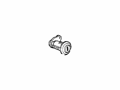 BMW 51-21-1-901-537 Code Lock Left