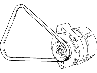 BMW 11-23-1-709-636 Fan Belt