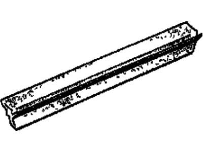 BMW 51-22-1-913-069 Door Weather Strip Outer Left