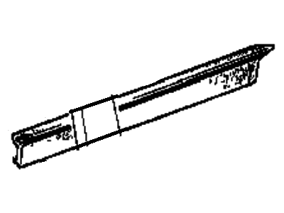 BMW 51-22-1-906-849 Door Weather Strip Inner Left