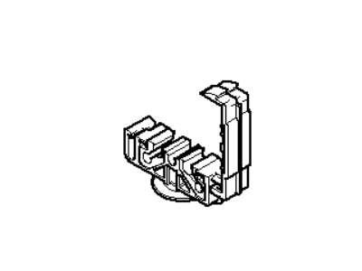 BMW 34-30-1-164-313 Bracket, Brake Pipe, 5-Fold