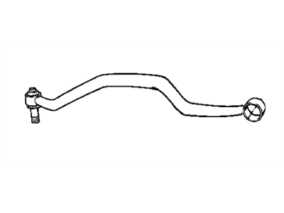 BMW 31-12-1-141-098 Rod Without Rubber Mounting Right