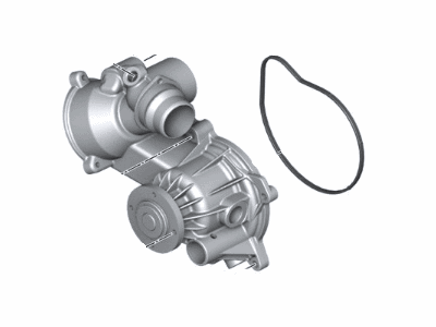 BMW 11-51-7-586-779 Engine Water Pump