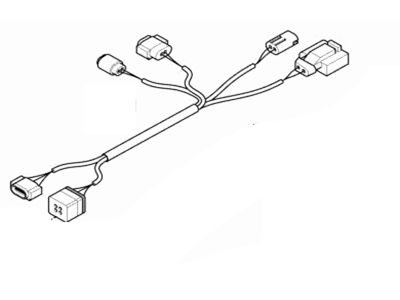 BMW 61-12-9-122-278 Cable Set, Sensors, Active Front Steering