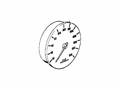 BMW 62-11-1-378-581 Instrument Cluster Speedometer