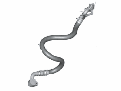 BMW 64-53-9-228-244 Suction Pipe Evaporator-Compressor