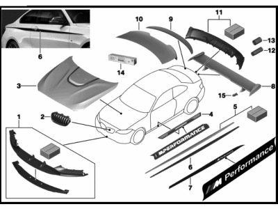 BMW 18-30-2-286-673 M Performance Silencer