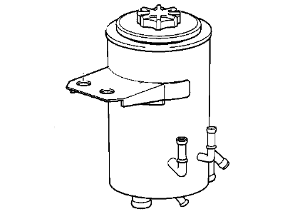 BMW 32-41-1-132-929 Power Steering Reservoir