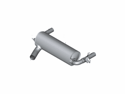 BMW 18-30-8-650-847 Rear Muffler