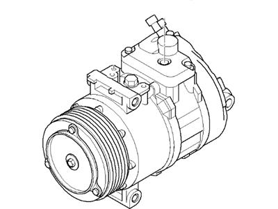 BMW 64-52-6-916-232 Air Conditioning Compressor