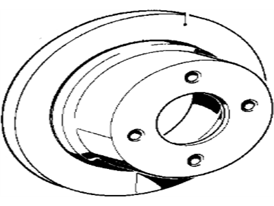 BMW 34-21-6-755-408 Brake Disc
