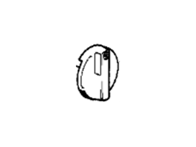 BMW 64-11-1-375-508 Rotary Knob