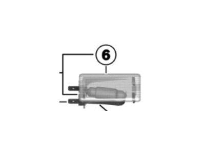BMW 63-31-6-961-985 Luggage Compartment Light