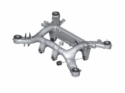BMW 33-31-6-861-201 Rear Axle Carrier