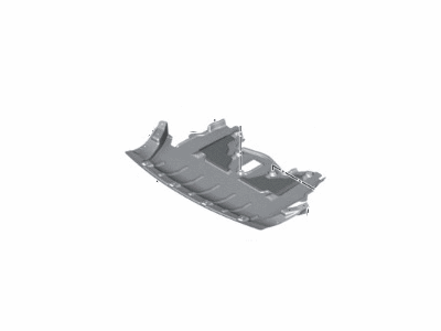 BMW 51-75-7-163-280 Engine Compartment Shielding, Front