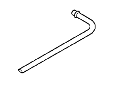 BMW 16-12-1-184-109 Rear Fuel Return Line