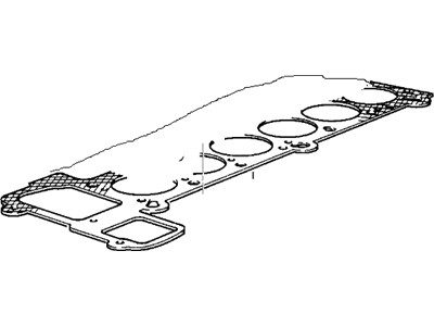 BMW 11-12-1-405-106 Cylinder Head Gasket Asbestos-Free