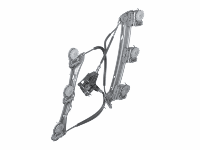 BMW 51-33-4-876-387 WINDOW LIFTER WITHOUT MOTOR