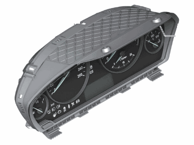 BMW 62-10-5-A03-A35 INSTRUMENT CLUSTER