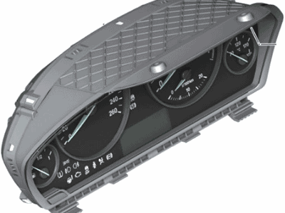 BMW 62-10-5-A03-A35 INSTRUMENT CLUSTER